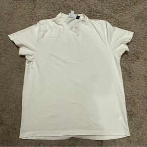 H&M Essentials Cream Regular Fit T-Shirt D-52